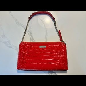 Kate Spade Crocodile Embossed Shoulder Bag